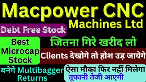 macpower cnc machines share price|prod mcpower.